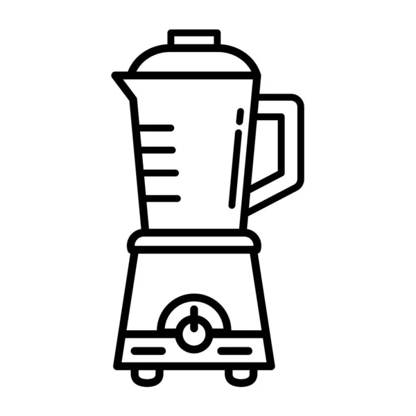 Keuken blender apparaat lijn stijl pictogram — Stockvector