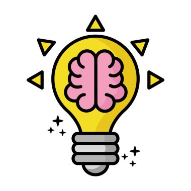 Ampul ikonlu beyin insan organı