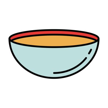 bulaşık gereçleri satırı ve renk biçimi simgesi