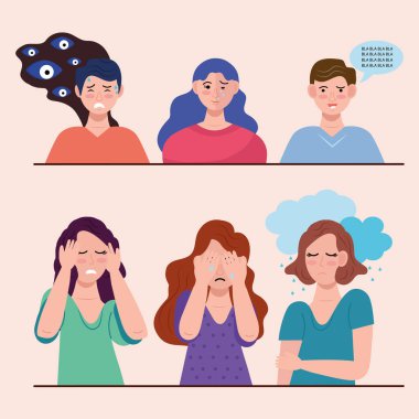 Çift kutuplu karakterli altı kişilik grup
