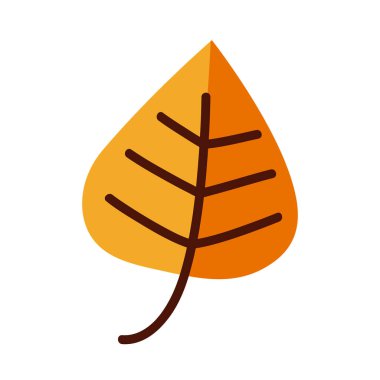 Yaprak çizgisi ve biçim sembolü tasarımı