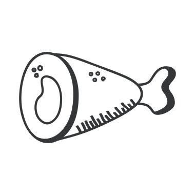 et el çizimi ve satır biçimi ikon vektör tasarımı