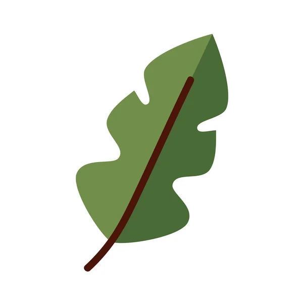 Jesienna linia liści i wypełnić styl ikona izolowany wektor projektu — Wektor stockowy