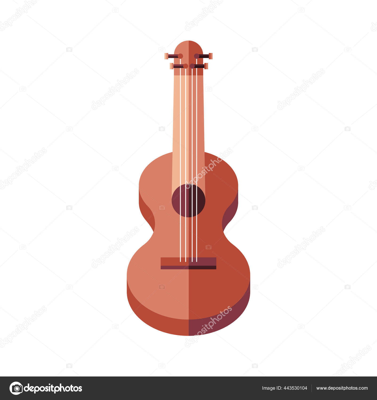 Векторный Дизайн Гитарных Инструментов Stock Vector By ©yupiramos.