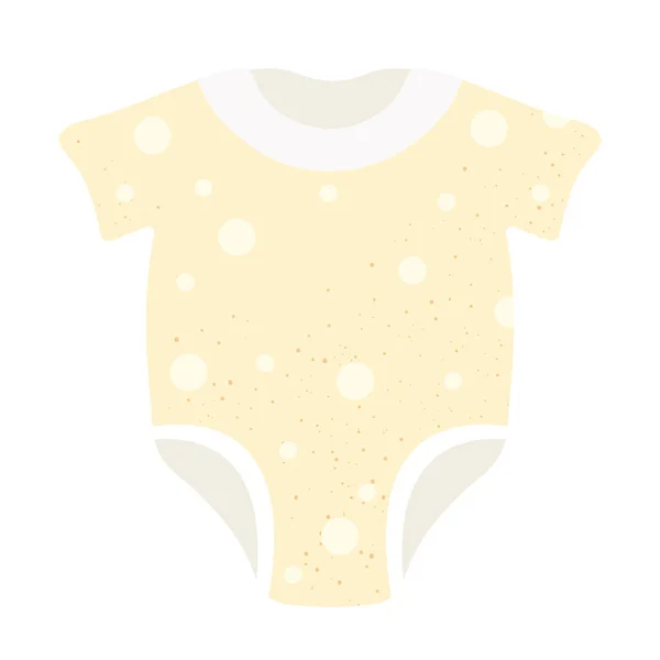 かわいい赤ちゃん服アクセサリーアイコン — ストックベクタ