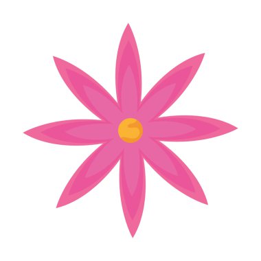 Mor taç yapraklı çiçek Paskalya mevsimi doğa simgesi