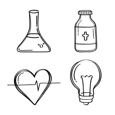 karalama biçimi simgelerinden oluşan bohça