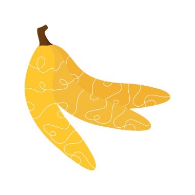 muz kümesi meyve karalama biçimi simgesi