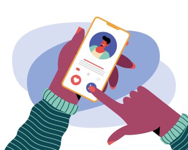 Aşk uygulaması online flört kullanan afro eller