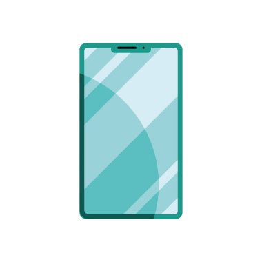 akıllı telefon elektrik aygıtı izole edilmiş simge