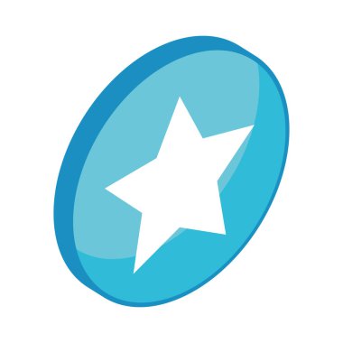 yıldız izometrik simgesi