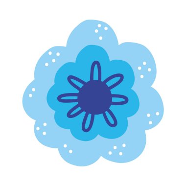 Mavi bahar çiçeği