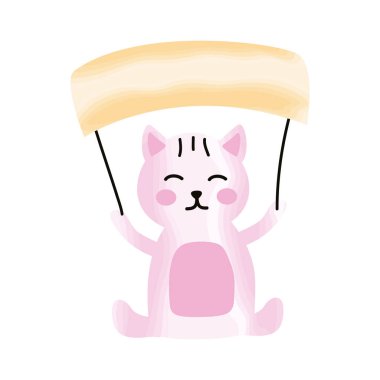 Şirin küçük kedi.