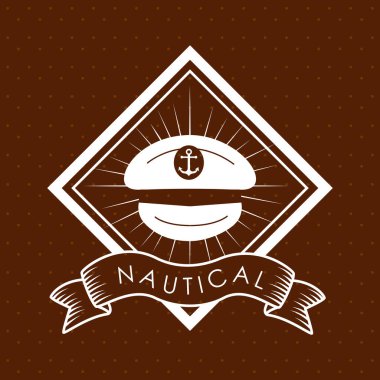 hat nautical emblem