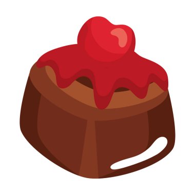 Karamelli çikolata.