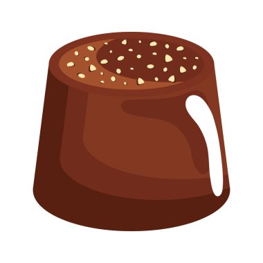 Tatlı pralin çikolatası