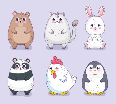 Sevimli altı hayvan