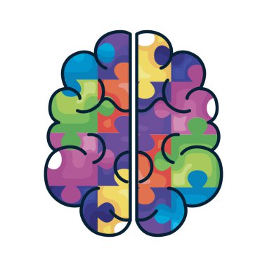 Beyin bulmacası parçaları