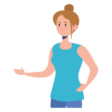 Genç kız karakteri