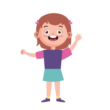 küçük kız karakteri
