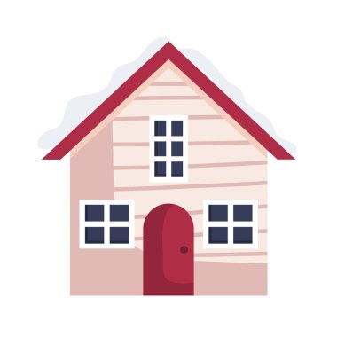 Kışlık ev cephesi