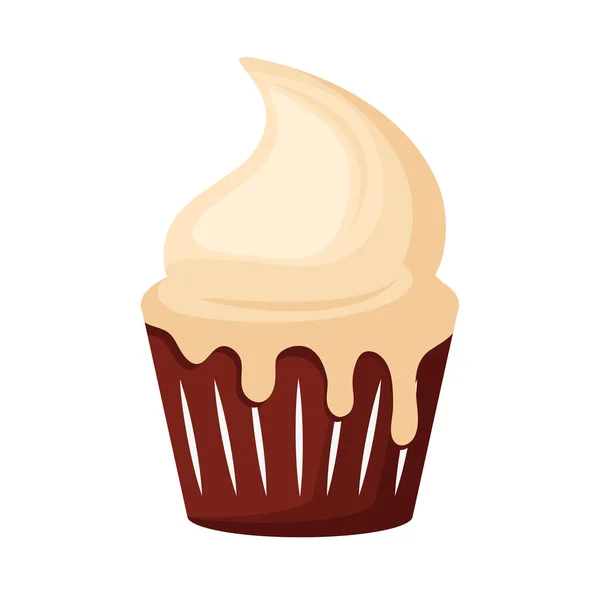 Producto de pastelería cupcake — Vector de stock