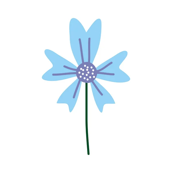 Flor de primavera azul — Vetor de Stock