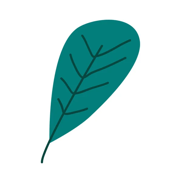 Icona foglia verde — Vettoriale Stock