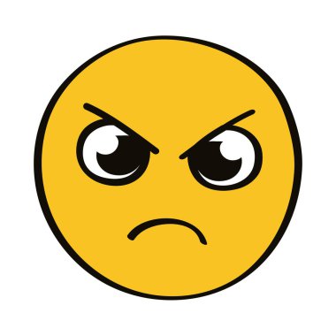 kızgın emoji karakteri