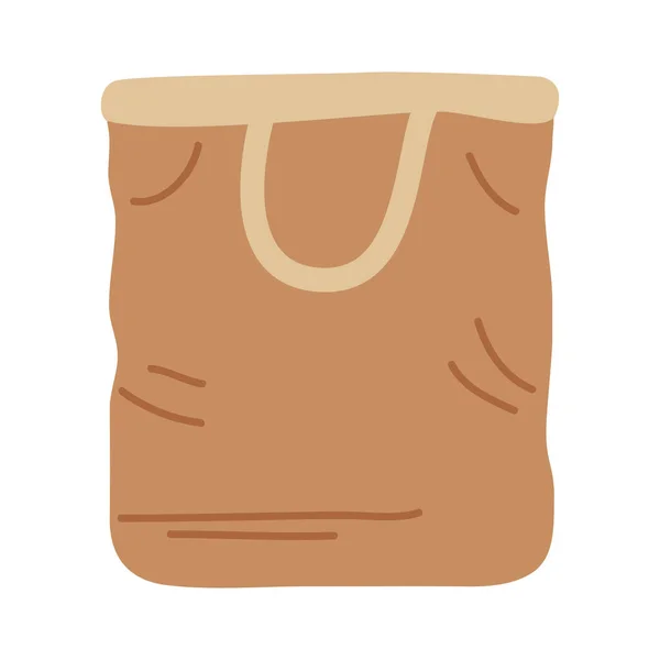 Handle paper bag — Stock Vector