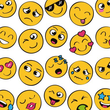 emojis simge deseni