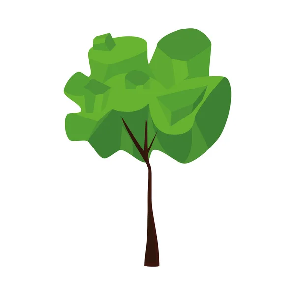 Arbre plante icône — Image vectorielle