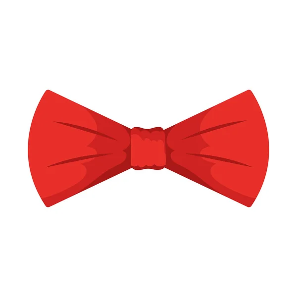 Corbata roja elegante — Archivo Imágenes Vectoriales