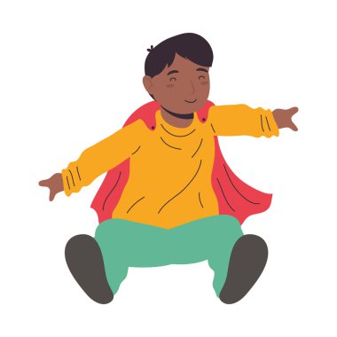 Afro oğul kahraman.