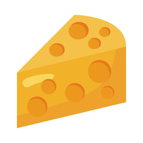 奶酪部分图标 — 图库矢量图片