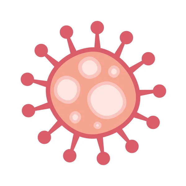 Covid19 virüs parçacığı — Stok Vektör