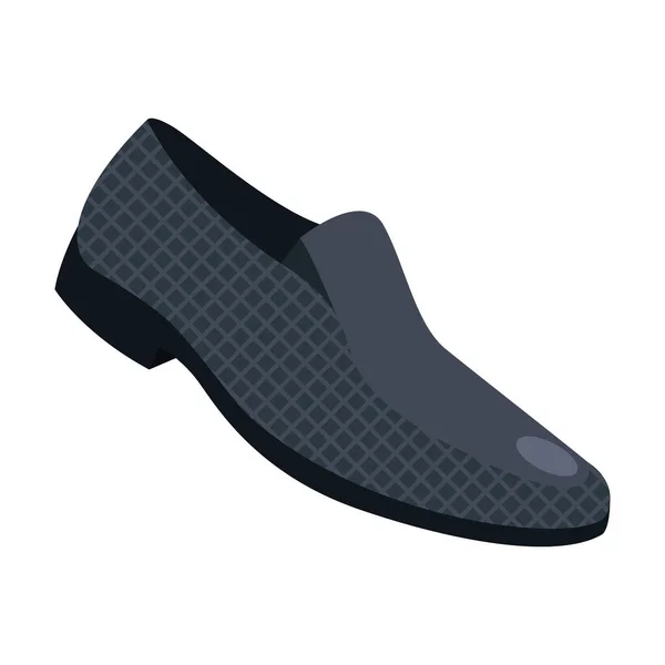 Elegant male shoes — Stock Vector