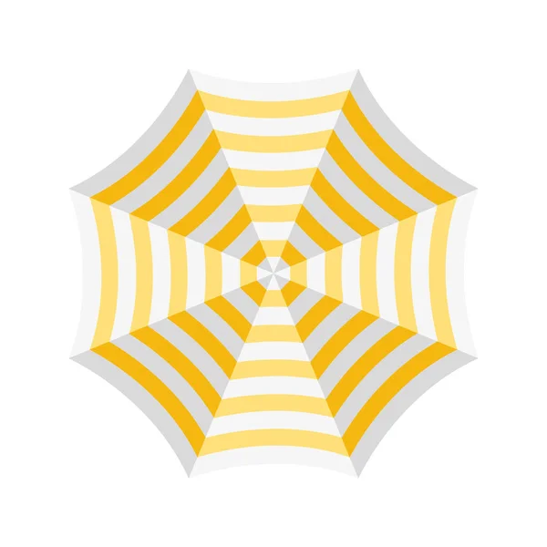 Зонтик летний аксессуар — стоковый вектор