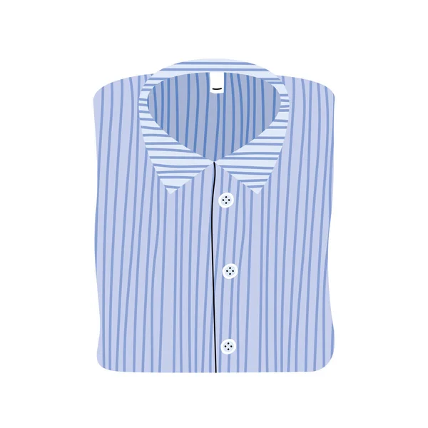 Manlig skjorta vikt — Stock vektor