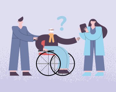 üç Alzheimer kişisi