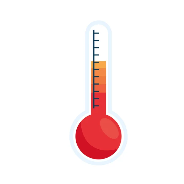 Dispositivo de medição do termómetro — Vetor de Stock