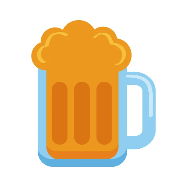 Icona del barattolo di birra — Vettoriale Stock