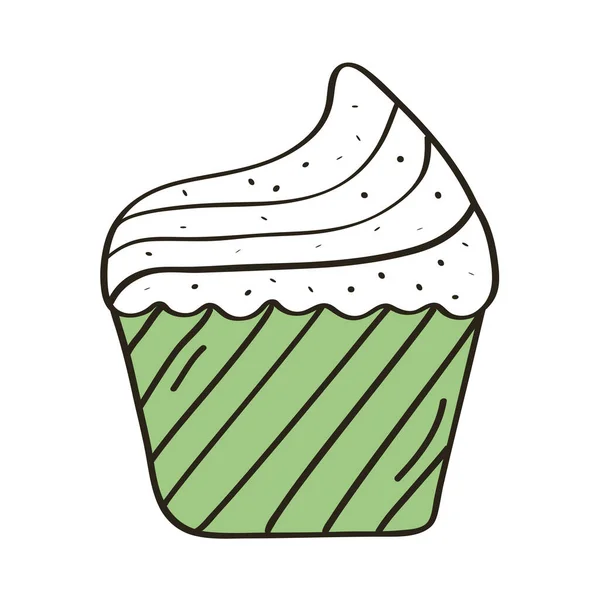 Süße Cupcake-Kost — Stockvektor