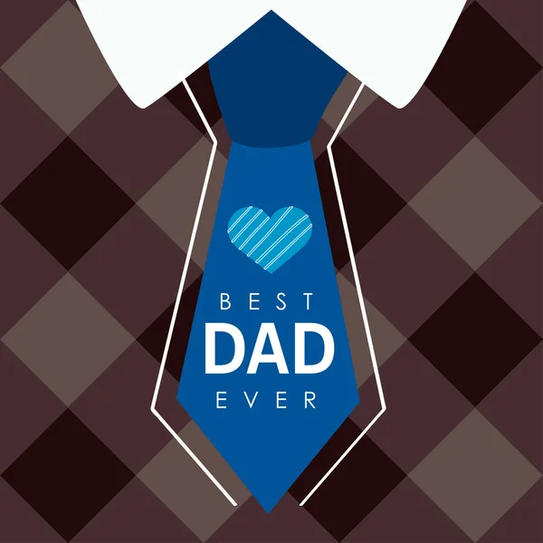 Best dad lettering — Stock Vector