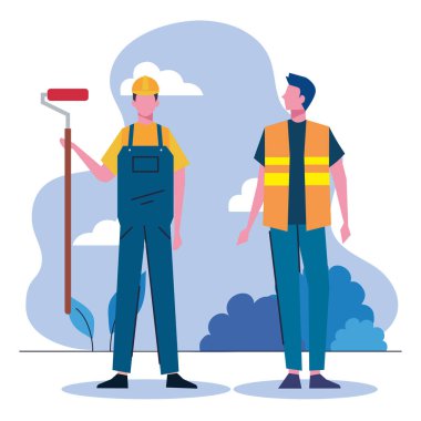 ressam ve inşaatçı