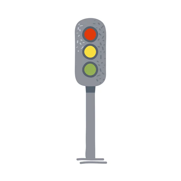 Semaphore traffic light — Stock Vector