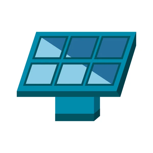 Panel solární ikona — Stockový vektor