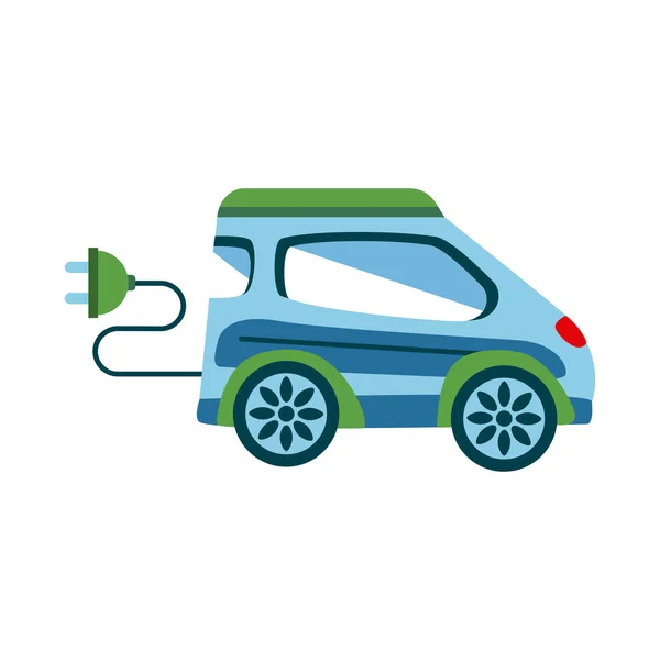 Vehículo eléctrico del coche — Vector de stock