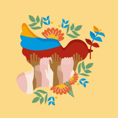 Protestocuların elleri