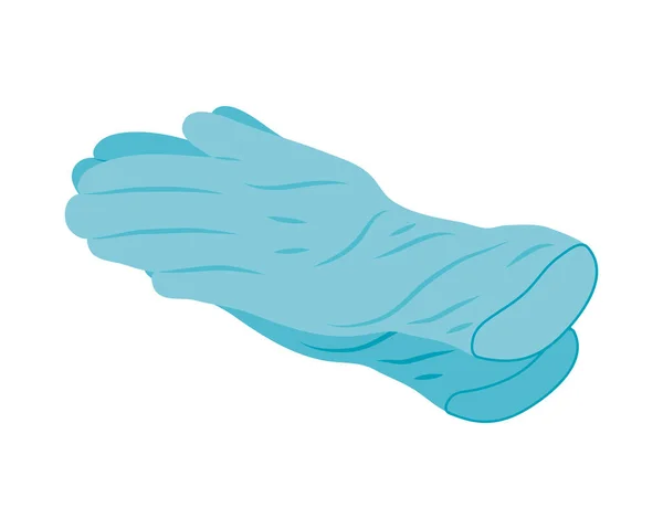 Medical gloves accessory — Stock Vector